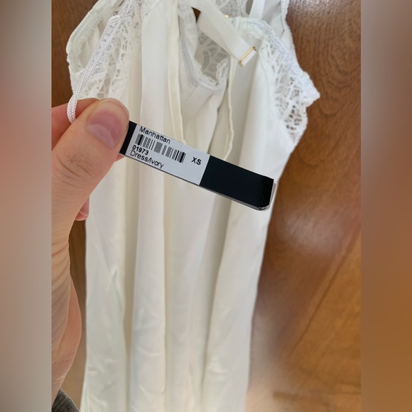 NWT Gooseberry Intimates Manhattan Slip Ivory Dress - Picture 7 of 8